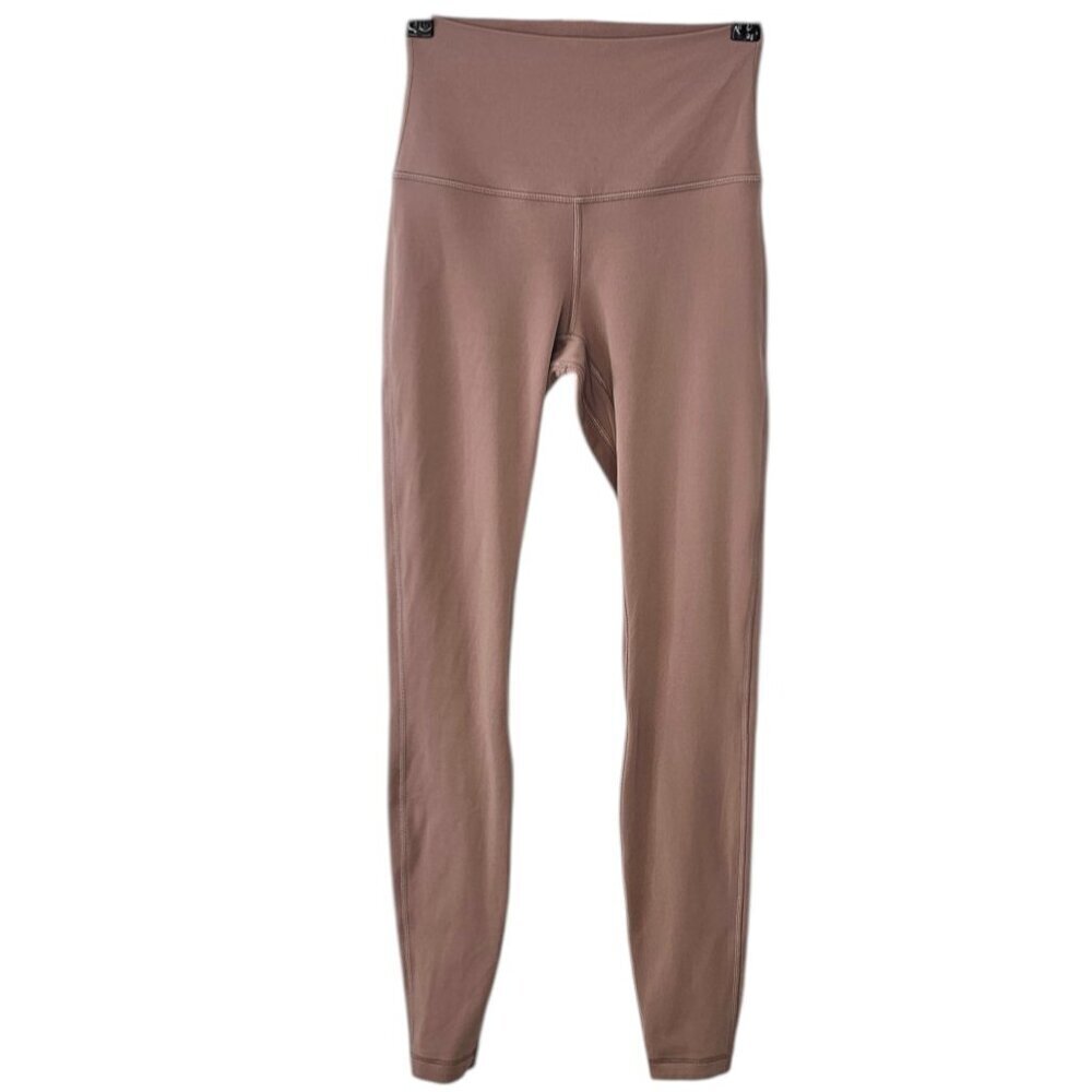 Lululemon Womens Align Pant High Rise, 28", Nulu, Dusty Pink, Athletic,  Size 4